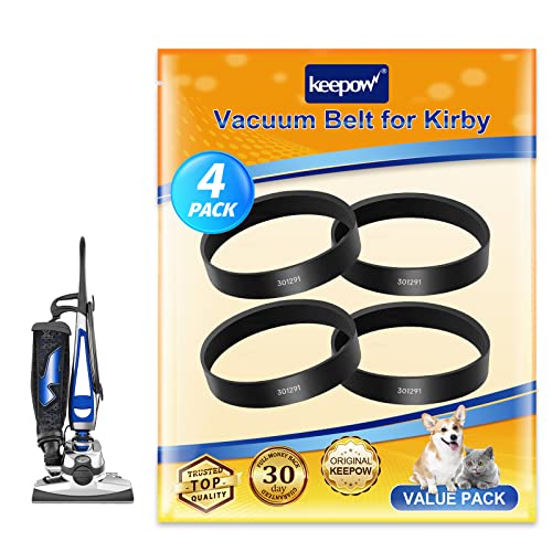 KEEPOW Vacuum Belt for Kirby, Sentria Vacuum Belt Replacement, 4 Pack