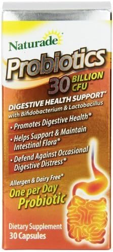 Naturade Probiotics 30 B CFU Capsules, 30 Count by Naturade