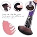 Qivange Makeup Brush Set 10PCS Liquid Powder Cream Foundation Blending Brush Kit Blush Synthetic Eyeshadow Brushes for Beginner/Professional(Purple)