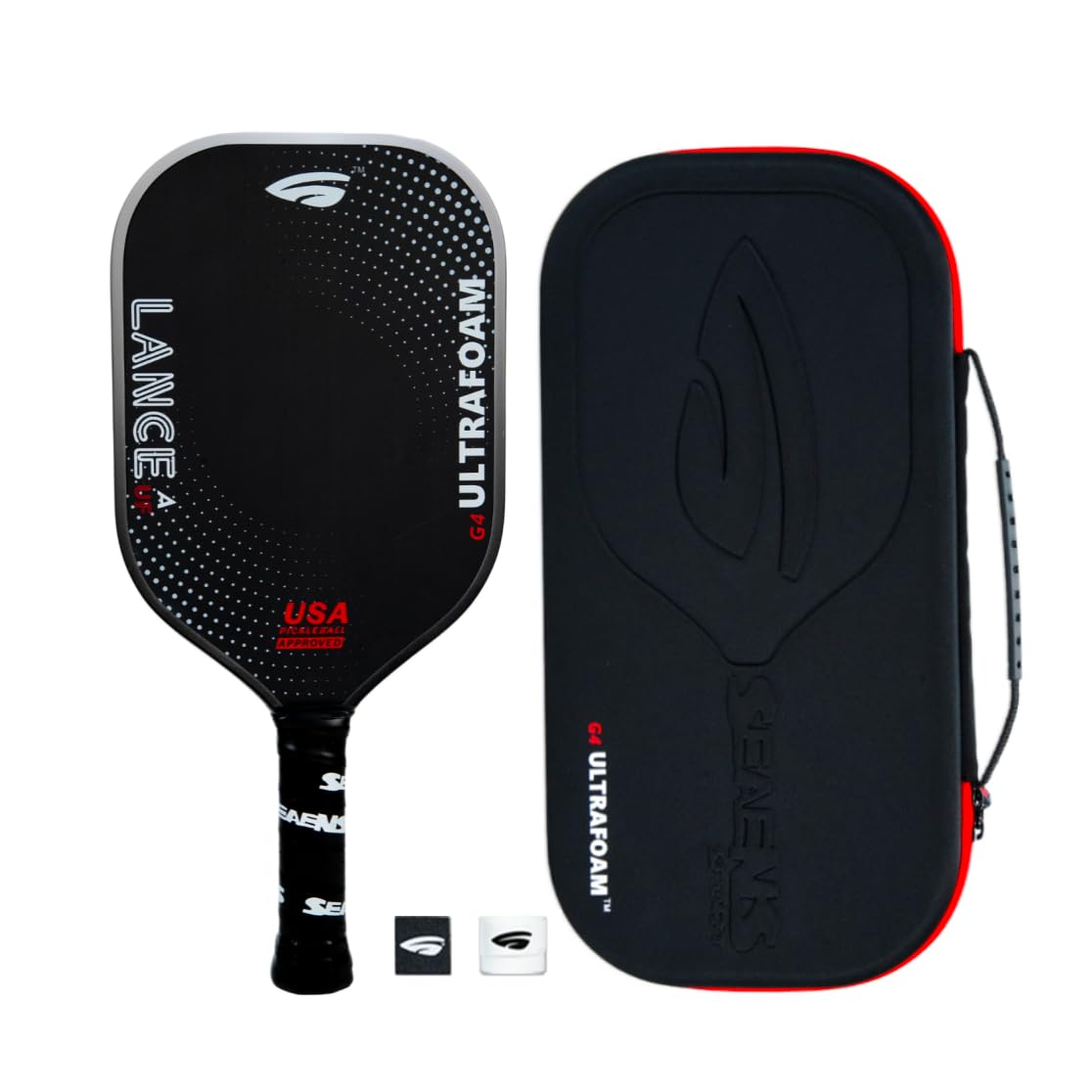 Photo 1 of ***LIKE NEW/OPEN BOX***
SEAENS Pickleball Paddles, USAP Approved, Five-Layer T700 Carbon Fiber, Gen 4 Pickleball Paddle with a 14mm 100% UltraFoam Core for Ultimate Spin & Consistency, Tournament Level Rackets