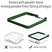 Cartwright Health Capsule Filling Machine - 100 Holes Vitamins & Coffee Manual Filler Machine Tray - Cap Filler Machine with Drug Tray, Spill Guard, Powder Spreader & Tamper - For Size 00 Capsules