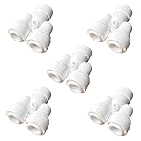 RO Fittings Y Type 3/8 inch Tubing OD Use Two Way