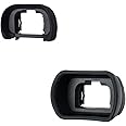 2 Packs Eyecup Eyepiece Eyeshade for Sony a7III a7II a7 a7R IV a7R II a7R III a7S II a9 a58 a99 II Viewfinder Replaces Sony FDA-EP18 FDA-EP16 FDA-EP15 Eye Cup