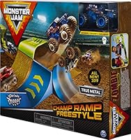 monster jam official champ ramp freestyle playset