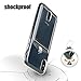 iPhone X Case, Lontect Slim Thin Crystal Clear Flexible TPU Case with Card Slot for Apple iPhone X