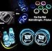 Brand New Colorful LED Car Cup Holder Pad Mat For GMC Auto Interior Atmosphere Lights
