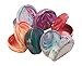 Designer Marbled Retainer Cases, Assorted Colors, 24 Pack