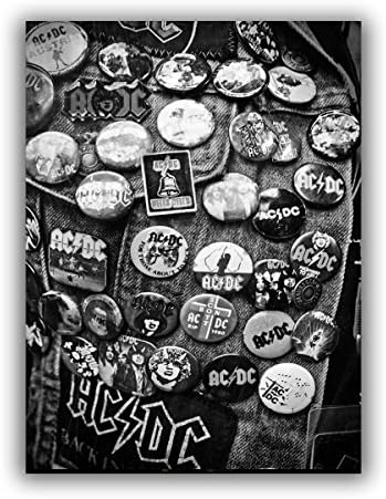 Get Down Art Another AC/DC Fan Canvas Artwork, 12 x 18 Inches (ACPOE11-12x18)