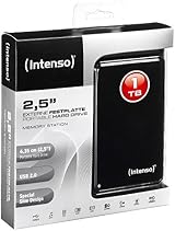Intenso 1TB Memory Station USB 2.0 External Hard Drive 5400rpm 2.5 Inch Black view 6