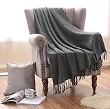 Luxurious Woven Throw Blanket Velvet Plush Super Soft-60