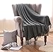 Luxurious Woven Throw Blanket Velvet Plush Super Soft-60