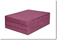 FORTISLINE Matelas d'appoint Pliant lit d'appoint lit d'invité futon Pouf 180x65x7 cm Couleur Bleu