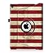 Fintie iPad Pro 9.7 Case - 360 Degree Rotating Stand Case with Smart Cover Auto Sleep / Wake Feature for Apple iPad Pro 9.7 Inch (2016 Version), US Flag