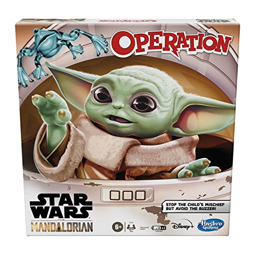 Hasbro Operation Game: Star Wars The Mandalorian Edition Board Game for Kids Ages 6 and Up, The Child who fans call… – Bild 4