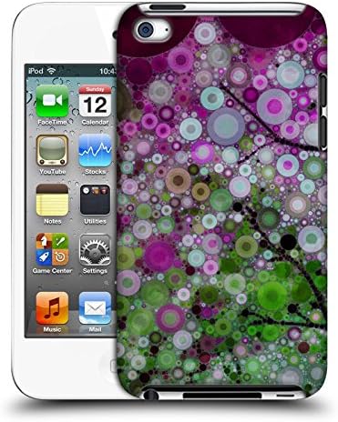 Official Olivia Joy StClaire Positive Energy Purple Shades Circles Hard Back Case for Apple iPod Touch 4G 4th Gen