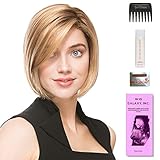 Elite by Ellen Wille, Wig Galaxy Hair Loss Booklet, Shampoo, Conditioning Spray, Flexible Spray, HD Smooth Detangler, Wig Cap, & Wide Tooth Comb (Bundle - 8 Items), Color Chosen: Pearl Blonde Rooted