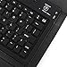 Flylinktech Bluetooth Wireless Keyboard with Leather Case Stand Cover iPad 1 2nd 3rd Generation ( Black )