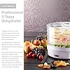Kitchen-Electric-Pro-Food-Dehydrator-Snackmaster-Food-Preserver-White