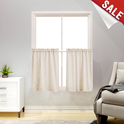 Tier Curtains For Kitchen 24 Caf Curtains Solid Short Window