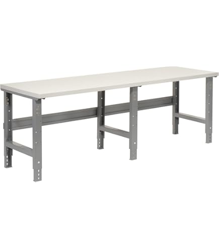 専用ページ037 Global Industrial™ 96 x 36 Adjustable Height Workbench