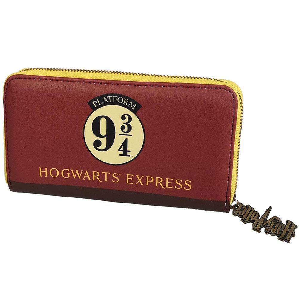 Groovy Uk Womens Harry Potter Purse, Black/Burgundy/Cream, One Size UK