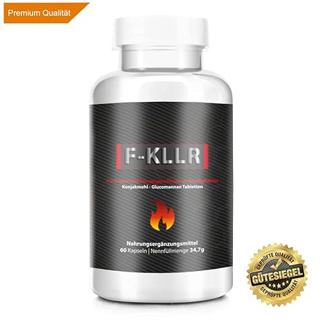 F-KLLR © - FATBURNER EXTREM DIÄTPILLEN | funktioniert leicht ohne Sport | kein Jojo Effekt | Fitness Pillen schnell schlank |