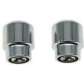 Dopro 2pcs Plastic Guitar Barrel Switch Tip 3 Way Pickup Selector Switch Knob for U.S./Import Tele Telecaster Chrome