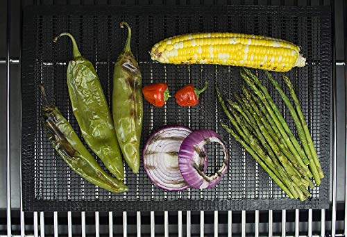 BBQ Butler Grill Mat - Mesh Non-Stick Grill Mat - Perfect For Smokers - Traeger, Green Egg, Kamodo Compatible - 2 Mats - Thumbnail 5