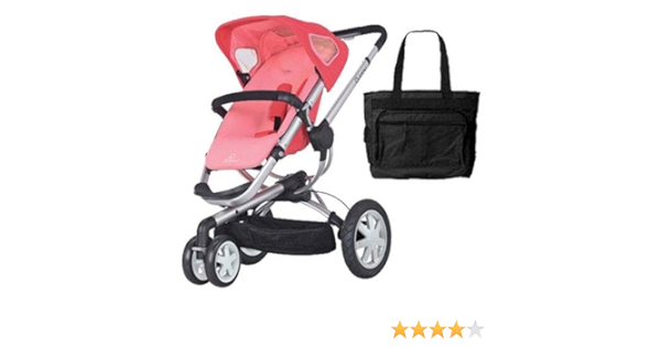 pink quinny stroller