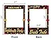 2-in-1 Bachelorette Photo Booth Props Frame Party Supplies- Bride Tribe Squade Wedding Bridal Shower Decorations Selfie Games