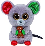 TY Beanie Boo Plush - Mac the Mouse 15cm (Christmas Exclusive)