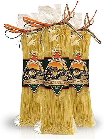 Intermountain Pasta Flavored Pasta Garlic Angel Hair Certified Kosher - 3 pack