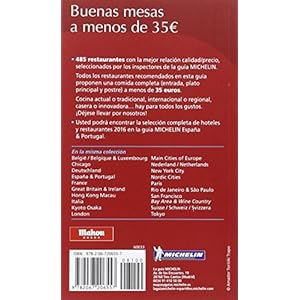 Buenas Mesas A Menos De 35 2016 (La GuÃ­a Michelin)