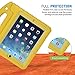 HDE Case for iPad 2 3 4 Kids Shockproof Bumper Hard Cover Handle Stand with Built in Screen Protector for Apple iPad 2nd 3rd 4th Generation (Yellow)
