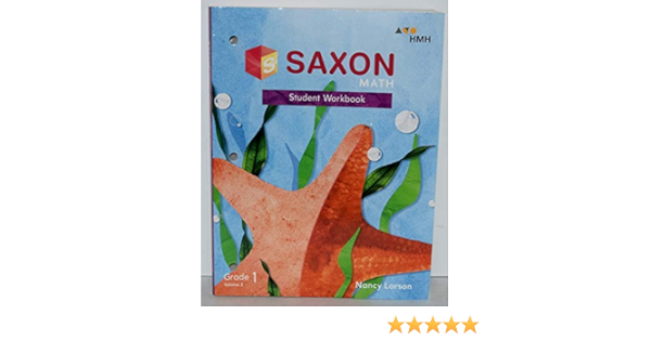 Saxon math kindergarten workbook