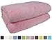 SALBAKOS 100% Turkish Cotton Jumbo Bath Sheet Towel Oversized 40x80 inch | Premium Hotel & Spa Quality, Soft, Absorbent, XL Bath Towels | Made in Turkey (Pack of 1, Rose, Jumbo Bath Sheet)
