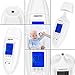 ANKOVO Medical Digital Forehead and Ear Thermometer with Fever Health Alert Clinical Monitoring System for Baby Child and Adult CE and FDA Approved