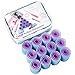 Xnicx 36 Packs Self Grip Hair Roller Set Jumbo Large Small Medium Hair Rollers Hairdressing Curlers Tools with Clips