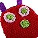 Foxnovo Baby Photograph Props Baby Infant Newborn Handmade Crochet Beanie Hat Clothes (Blue)