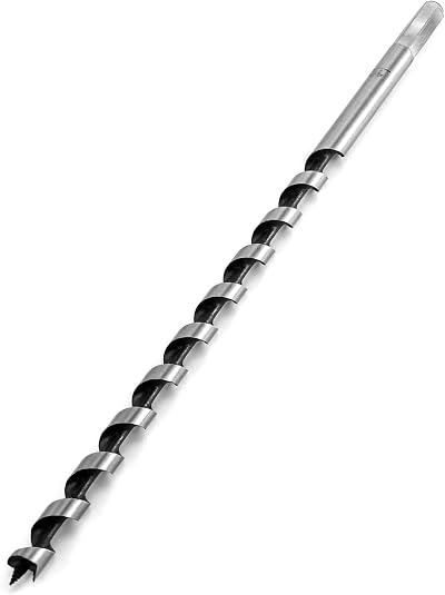 QWORK Auger Drill Bit 3/8 Inch Ø x 12 Inch Hex Shank Long Wood Bit