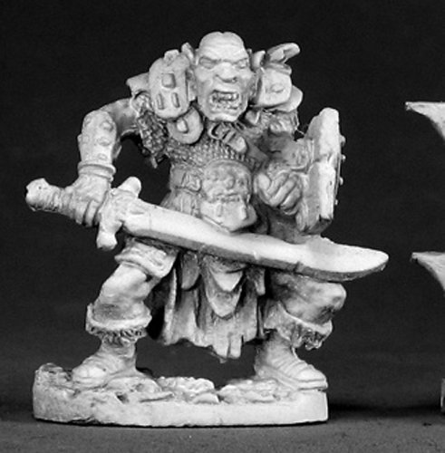 Reaper Miniatures Orc Warrior #02287 Dark Heaven Legends Unpainted Metal Figure