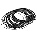 YaeGoo Stainless Steel 304 Black Wire Rope Vinyl Coated,7x7 Strand Core,1/16