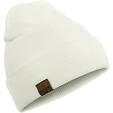 Winter Beanie Acrylic Knit Hats for Men Women Soft Warm Unisex Cuffed Beanie