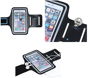 Supercase24 Mobistel Cynus T6 Jogging Tasche Handy Hülle Sport Armband Schutzhülle Case Fitness