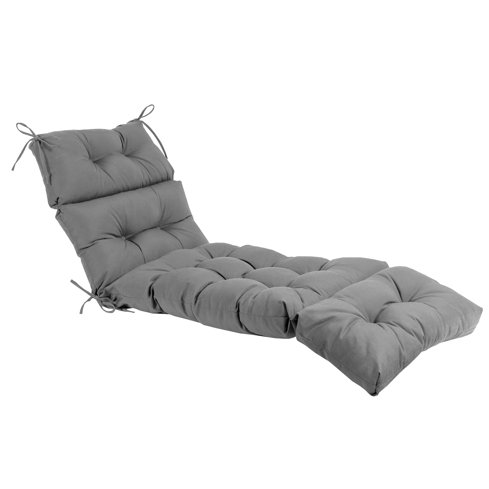 Photo 1 of ***used missing parts ***QILLOWAY Indoor/Outdoor Chaise Lounge Cushion,Spring/Summer Seasonal Replacement )