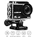 Underwater Action camera 4K 16MP HD Wi-Fi 2.0 Inch LCD Display Waterproof Sport Camera Diving Helmet Cemera 170°Ultra Wide-Angle 2 1050mAh Batteries 20 Accessories Kits