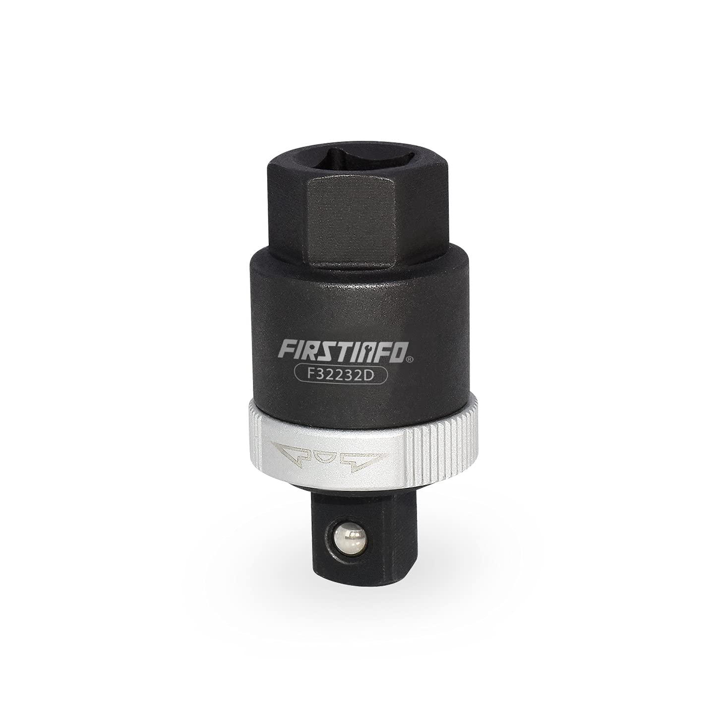 FIRSTINFO TOOLS FIT YOUR NEEDS FIRSINFO F32232D 1/2 Inch Drive Ratchet Adapter- 24T Reversible Ratcheting Mechanism, Made in Taiwan