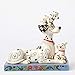 Enesco 4054278 Disney Traditions by Jim Shore 101 Dalmations Pongo, Penny & Rolly Stone Resin Figurine