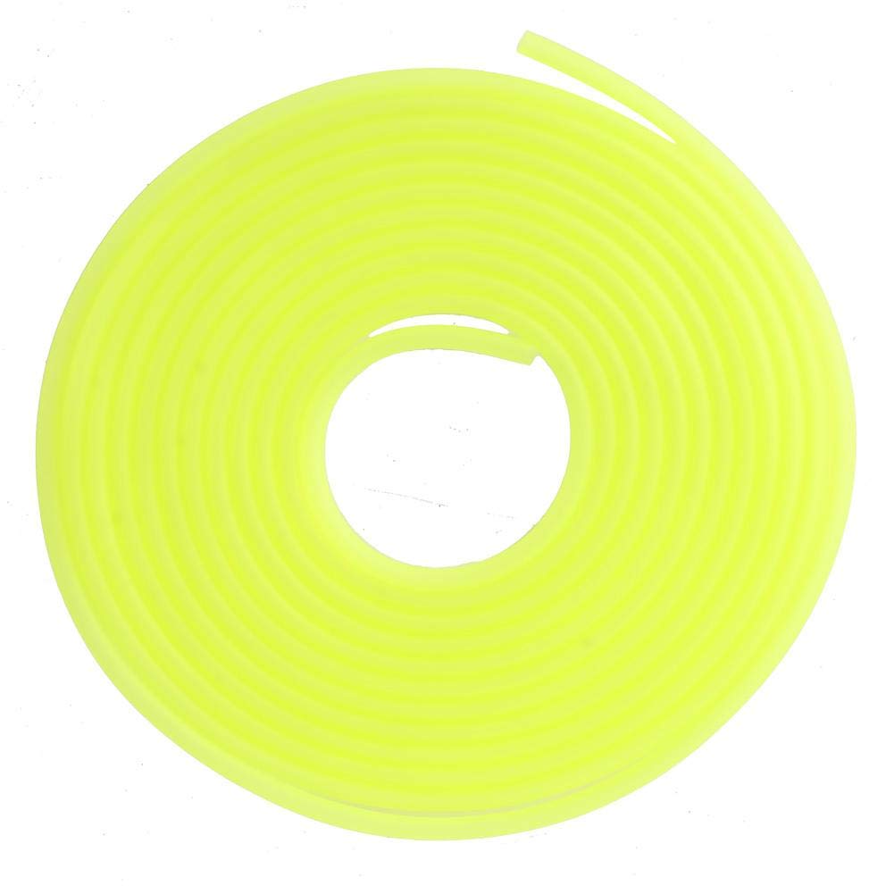 Aquarium Air Pump Tube Fish Tank Air Tube 5m Aquarium Air Pump Tube Soft Silicone Oxygen Hose for Fish Tank(Yellow)