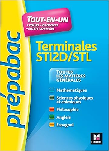 Amazon Fr Prepabac Toutes Les Matieres Generales Terminales Sti2d Stl N 14 Ne Bruchet Marion Sagnard Gerard Cahuzac Aurelien Colrat Jean Vassiaux Walter Goulvent Annie Le Graverend Frederique Verlant Bernard Livres